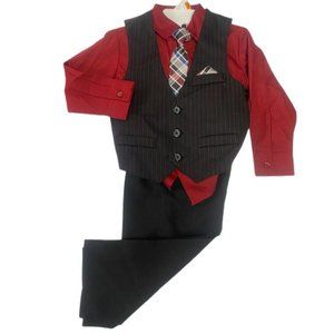 Holiday Editions 4pc long sleeve suit outfit SIZE 2T NWT!